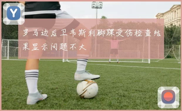 罗马边后卫韦斯利脚踝受伤检查结果显示问题不大